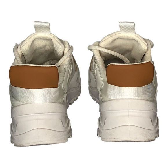 Chunky White Tennis Shoes size 4 - Picture 5 of 7